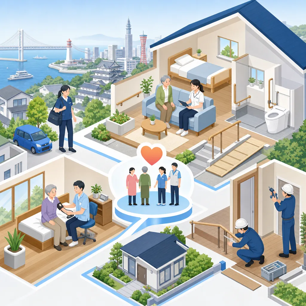 訪問介護・訪問看護と住宅改修で暮らしに関わる株式会社ASK